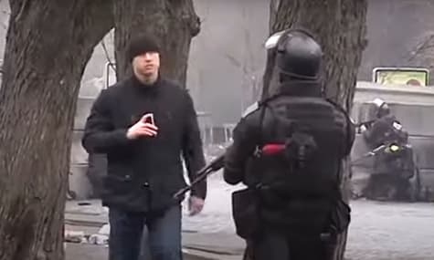 «Слідство.Інфо»: Генерал СБУ Вітюк знімав розстріли на Майдані з боку «Беркуту» як оперативник