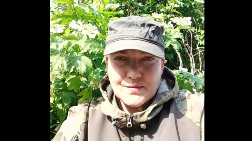 Колишня депутатка Верховної Ради Надія Савченко Колишня депутатка Верховної Ради Надія Савченко