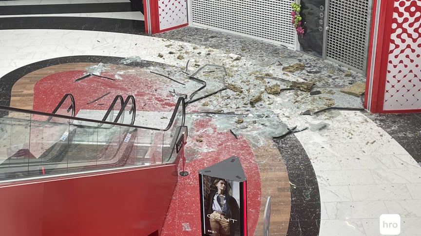 Consequences of the attack on the Blockbuster Mall in Kyiv Consequences of the attack on the Blockbuster Mall in Kyiv
