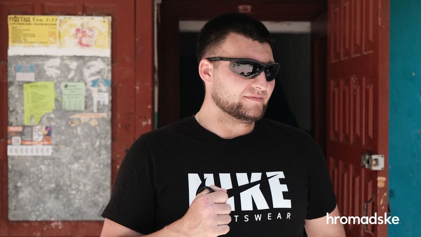 35-річний Денис Абдулін, який втратив зір, обороняючи Сєвєродонецьк